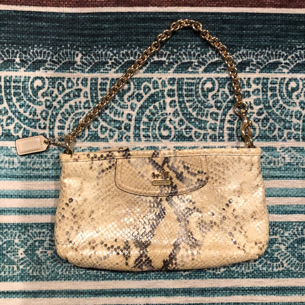 Coach Python Convertible Clutch